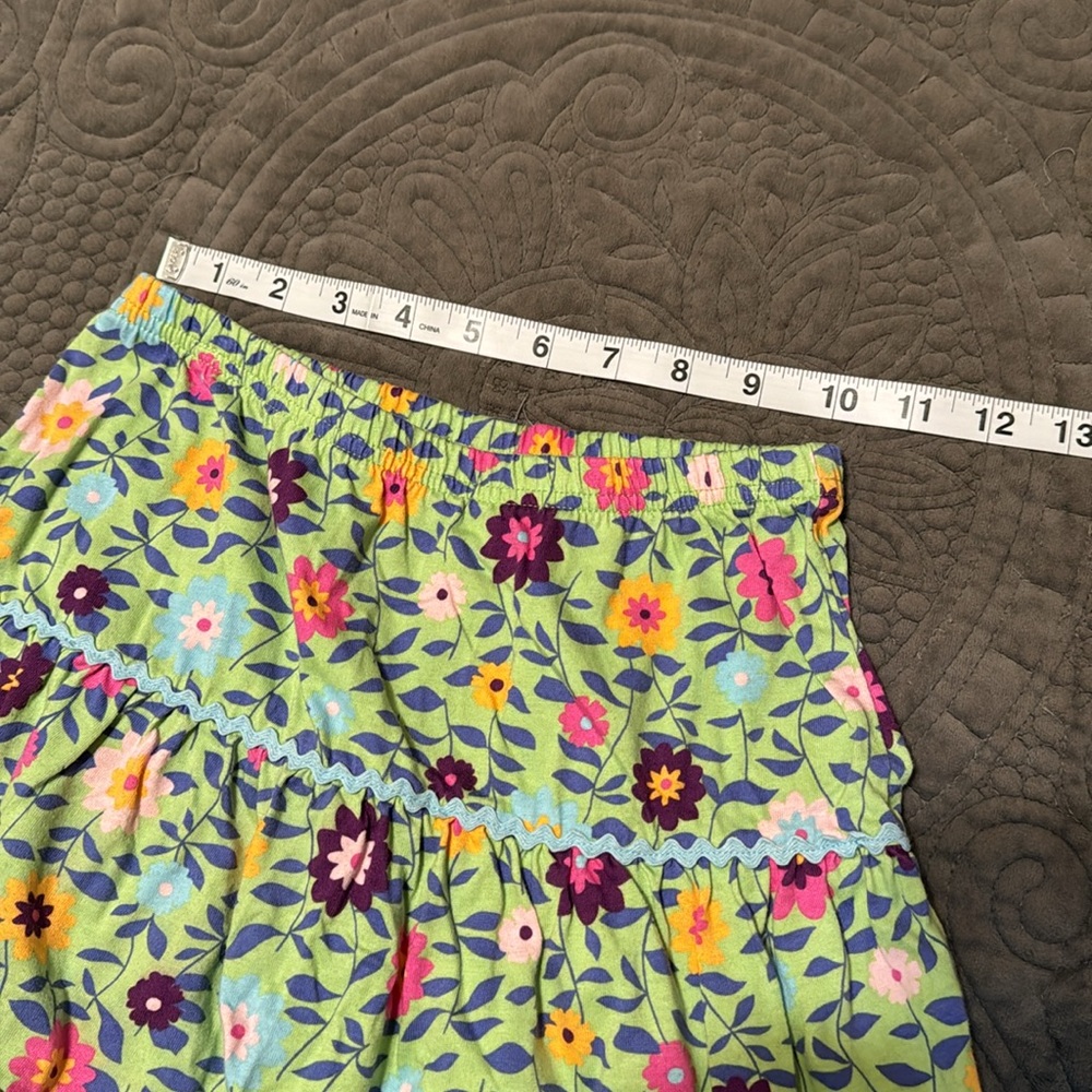 HANNA ANDERSSON Floral Print Skirt. Size 6-7 - Picture 5 of 7